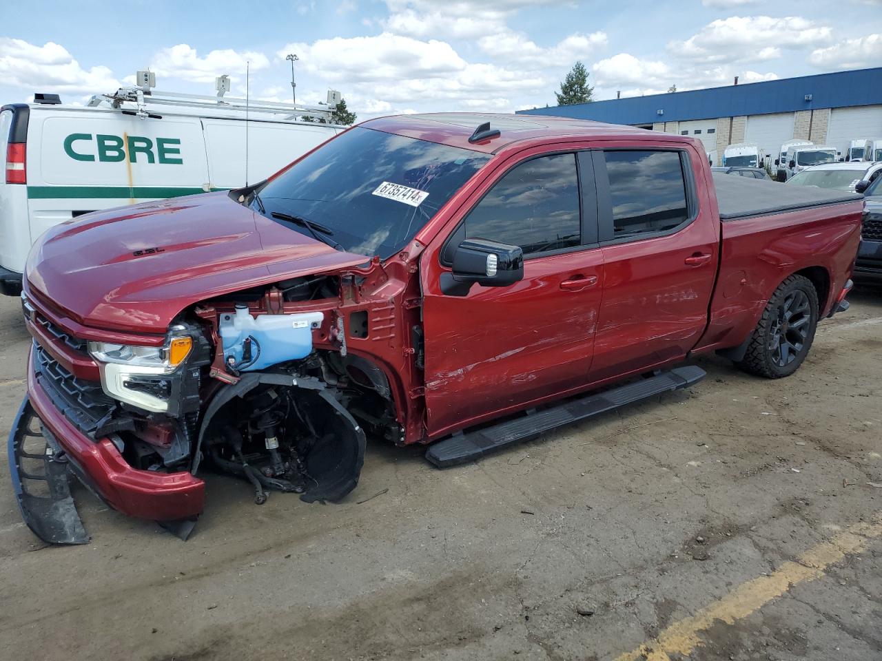 2023 CHEVROLET SILVERADO K1500 RST VIN:1GCUDEEL9PZ165492