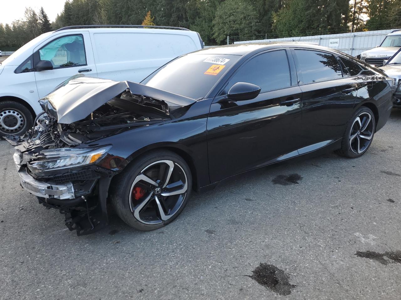 2022 HONDA ACCORD SPORT VIN:1HGCV1F31NA013302