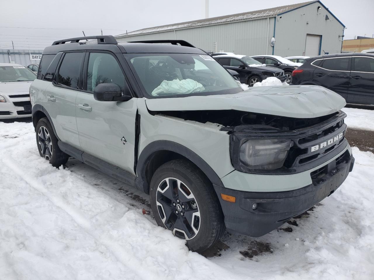 2022 FORD BRONCO SPORT OUTER BANKS VIN:3FMCR9C60NRE31206