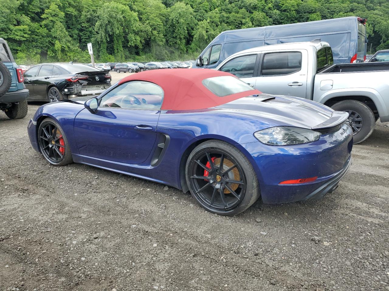 2022 PORSCHE BOXSTER GTS VIN:WP0CD2A89NS228236