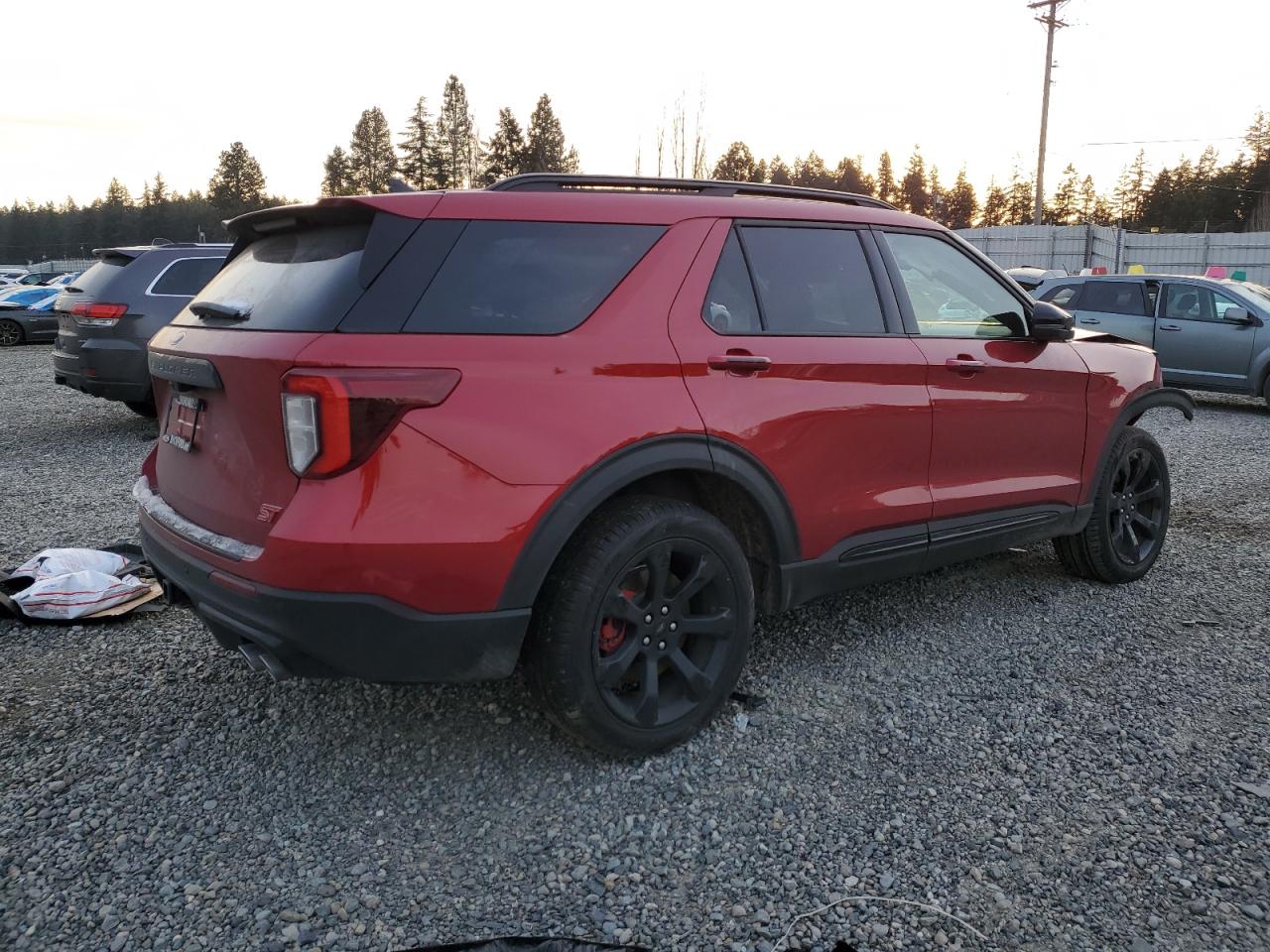 2023 FORD EXPLORER ST VIN:1FM5K8GC2PGA75536