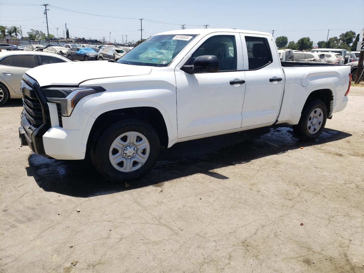 2022 TOYOTA TUNDRA DOUBLE CAB SR VIN:5TFKB5AA3NX013623