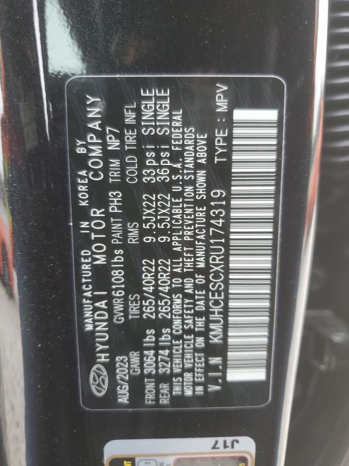 2024 GENESIS GV80 BASE VIN:KMUHCESCXRU174319