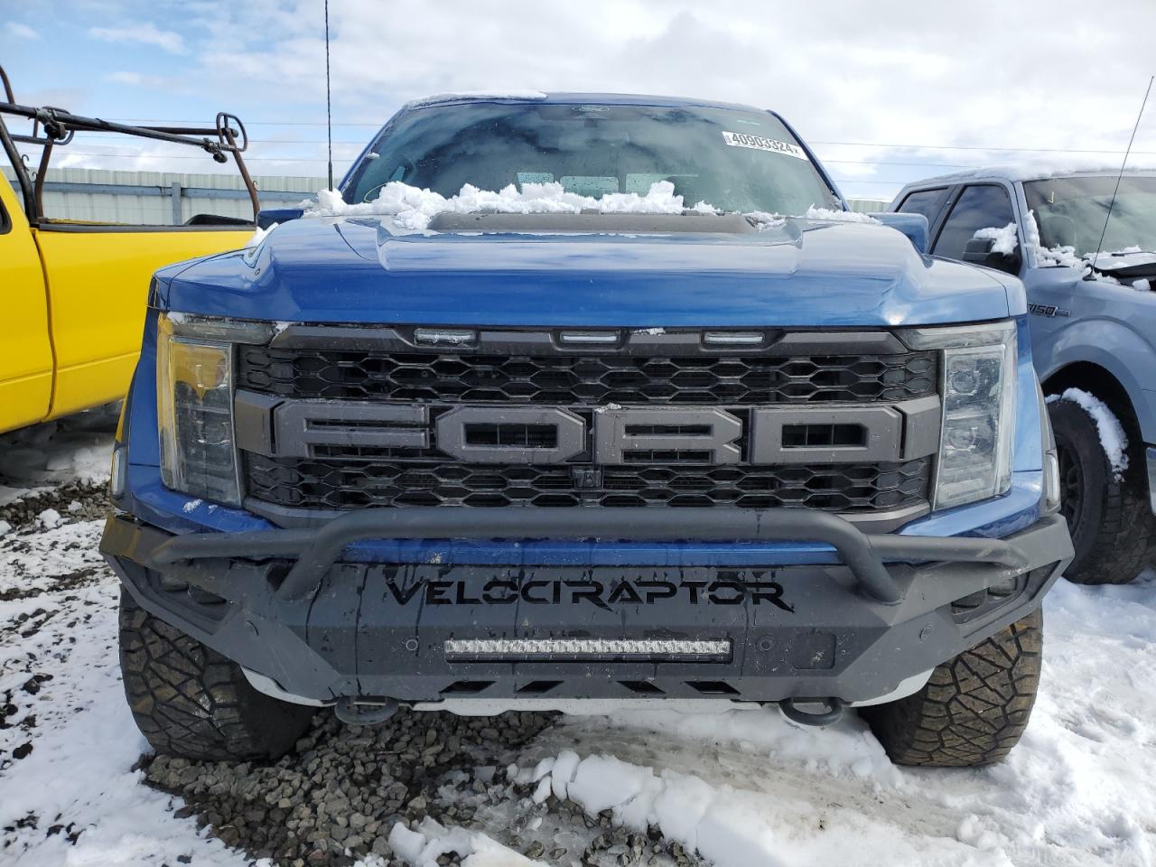 2022 FORD F150 RAPTOR VIN:1FTFW1RG3NFB25769