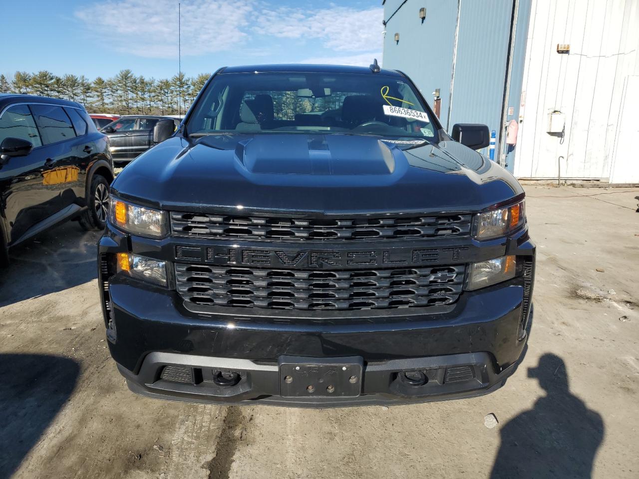 2022 CHEVROLET SILVERADO LTD K1500 CUSTOM VIN:1GCRYBEK9NZ181799