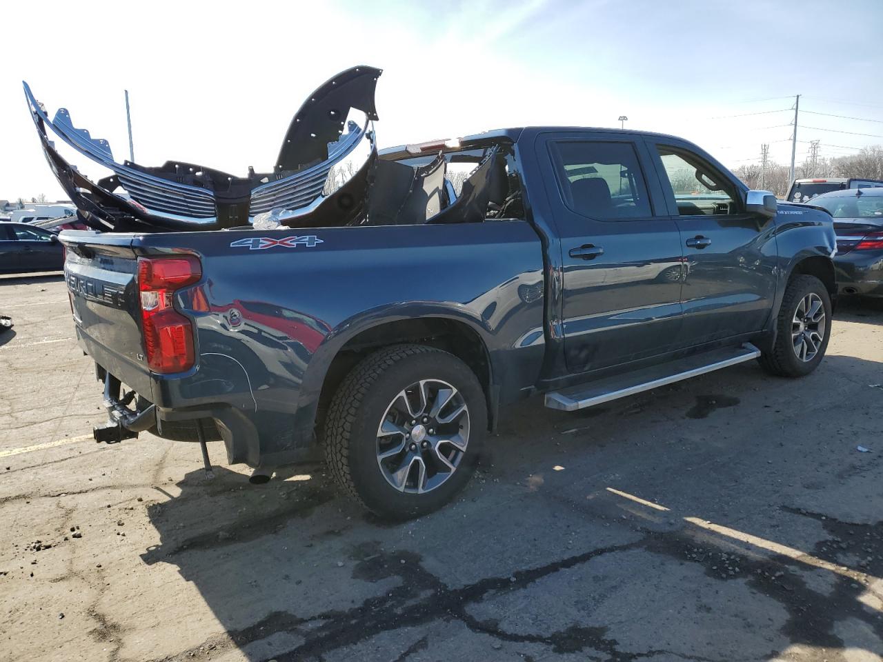 2022 CHEVROLET SILVERADO K1500 LT-L VIN:3GCPDKEK2NG644014