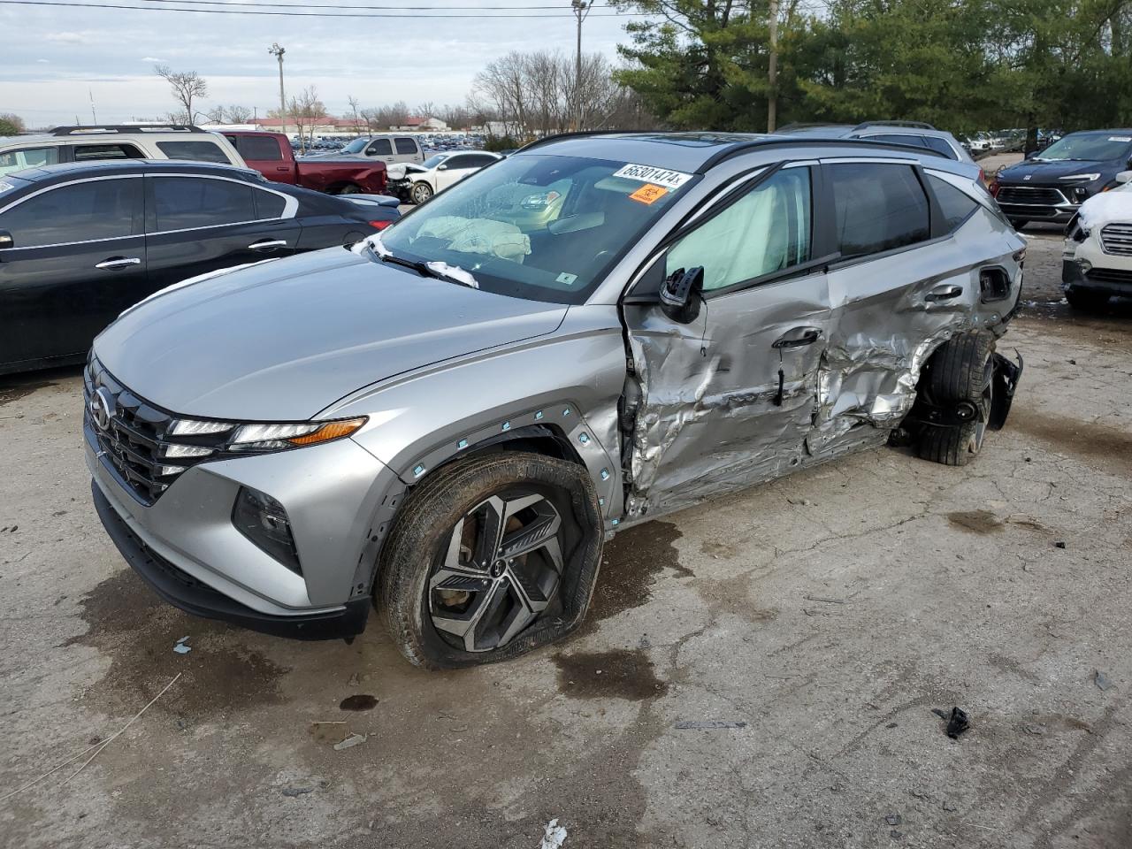 2022 HYUNDAI TUCSON SEL VIN:5NMJFCAE6NH063304