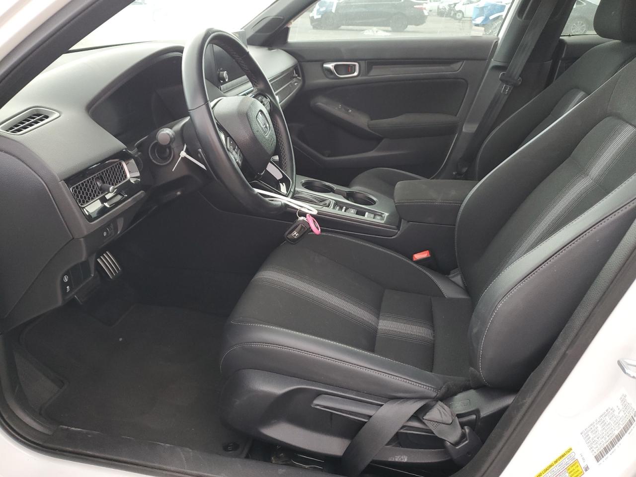 2022 HONDA CIVIC SPORT VIN:2HGFE2F54NH606593