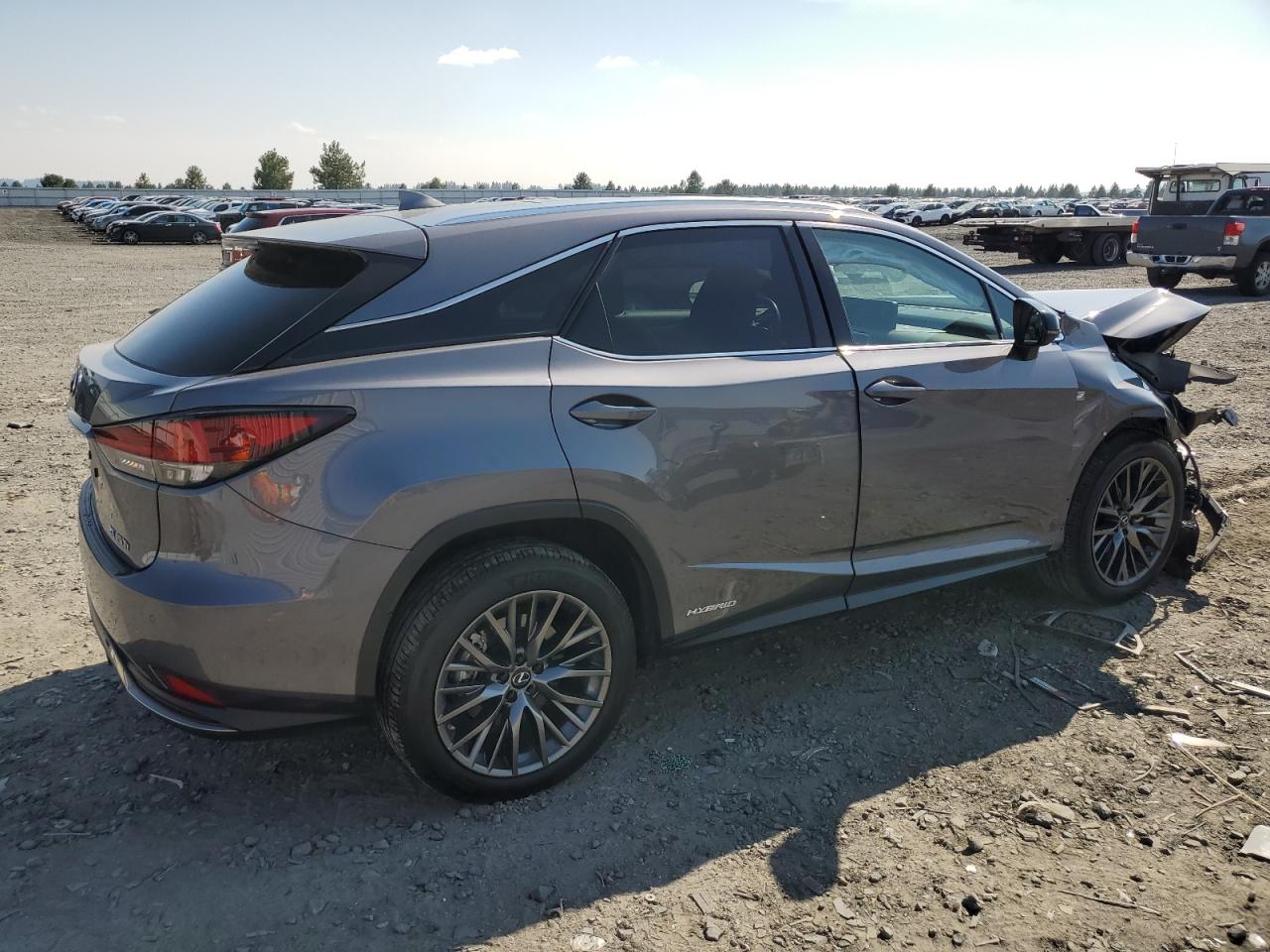 2022 LEXUS RX 450H F SPORT VIN:2T2YGMDA3NC080976