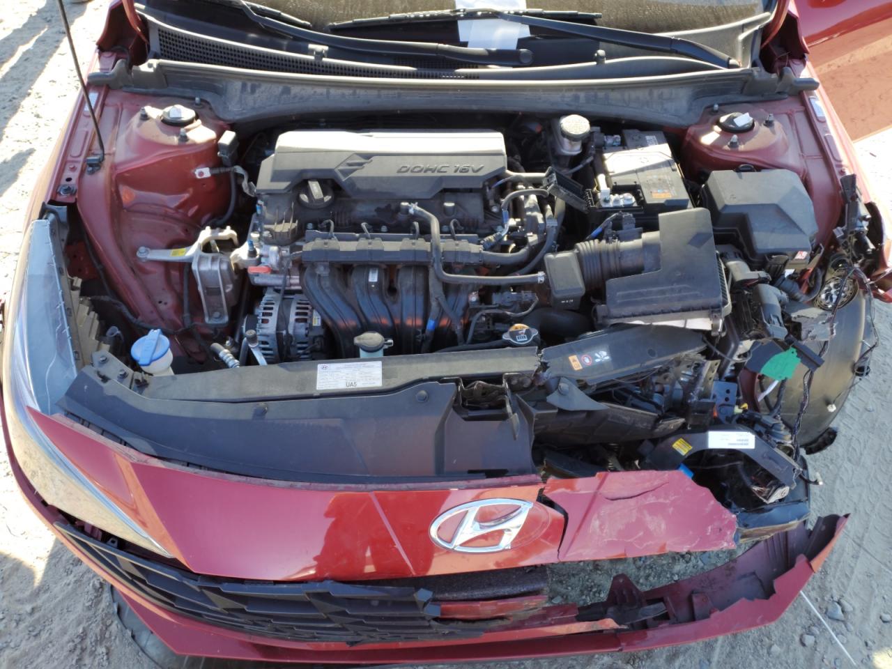 2023 HYUNDAI ELANTRA SEL VIN:KMHLS4AG1PU465198