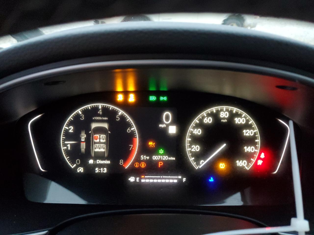2024 HONDA CIVIC EXL VIN:19XFL1H72RE000921