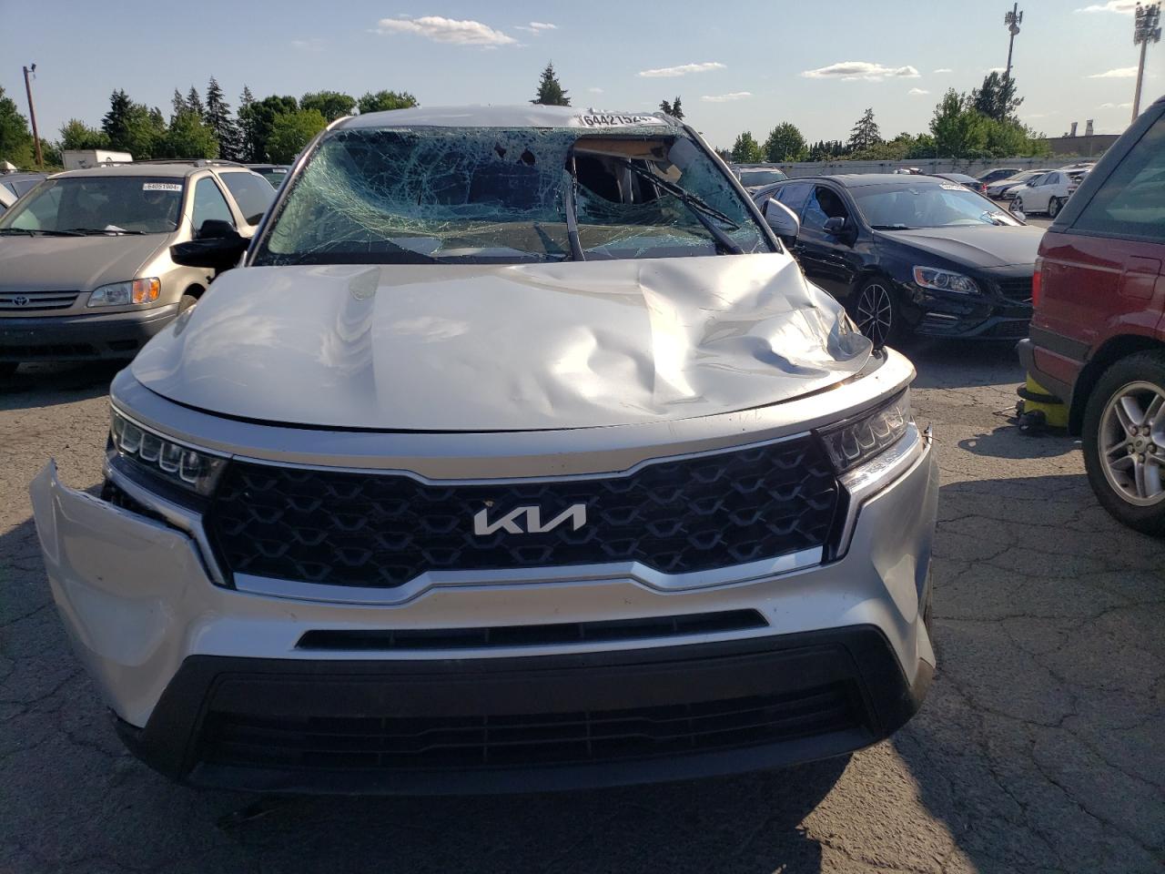 2022 KIA SORENTO LX VIN:5XYRGDLC6NG099683