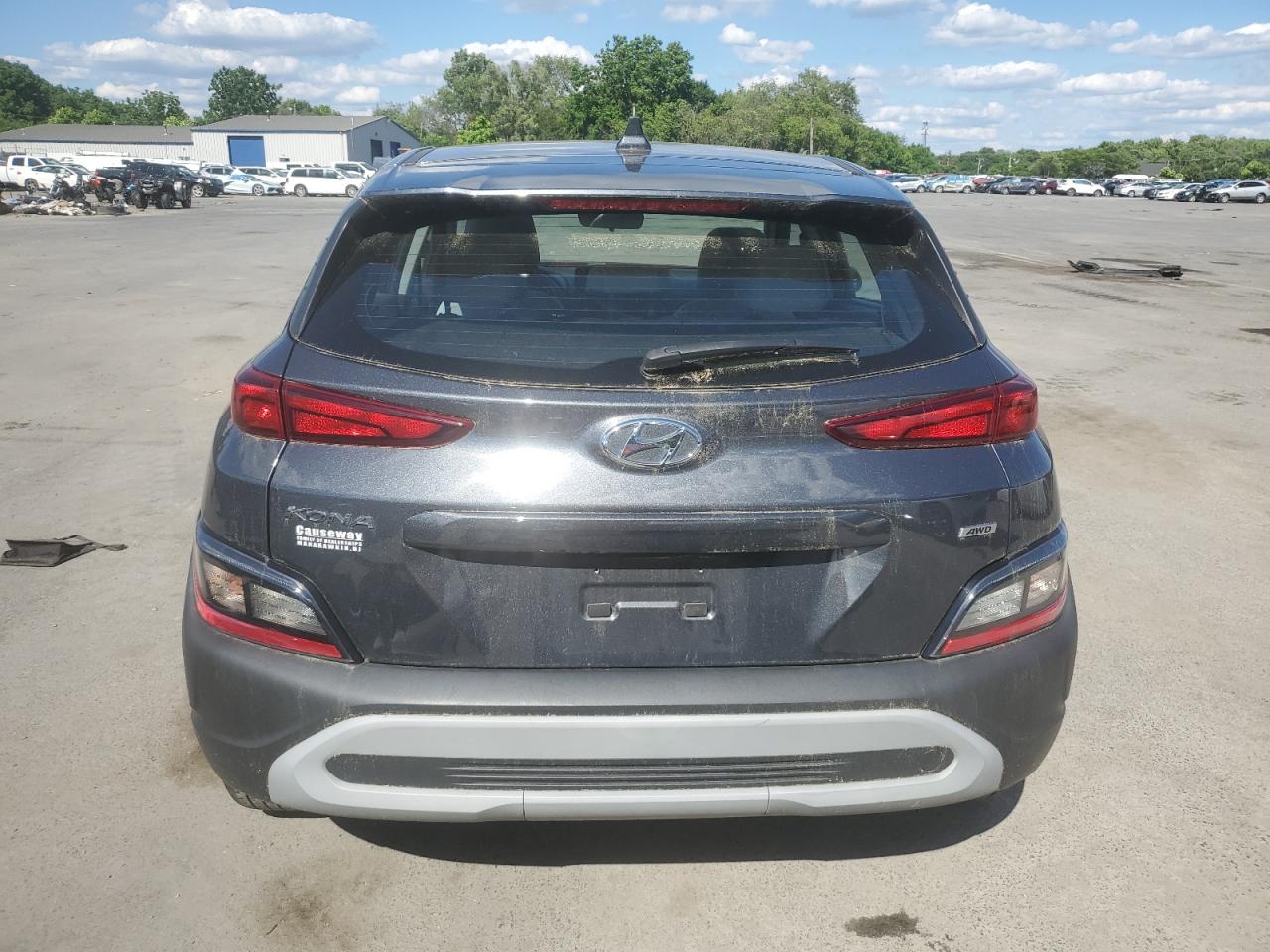 2022 HYUNDAI KONA SEL VIN:KM8K2CAB0NU762132