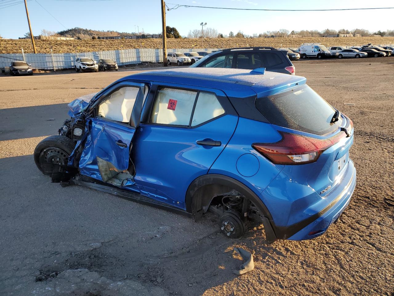 2024 NISSAN KICKS S VIN:3N1CP5BV6RL551471