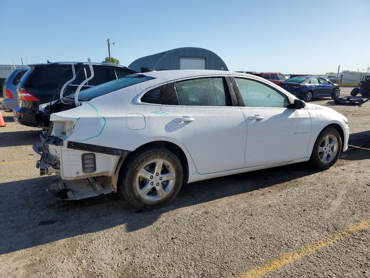 2022 CHEVROLET MALIBU LS VIN:1G1ZC5ST4NF175576