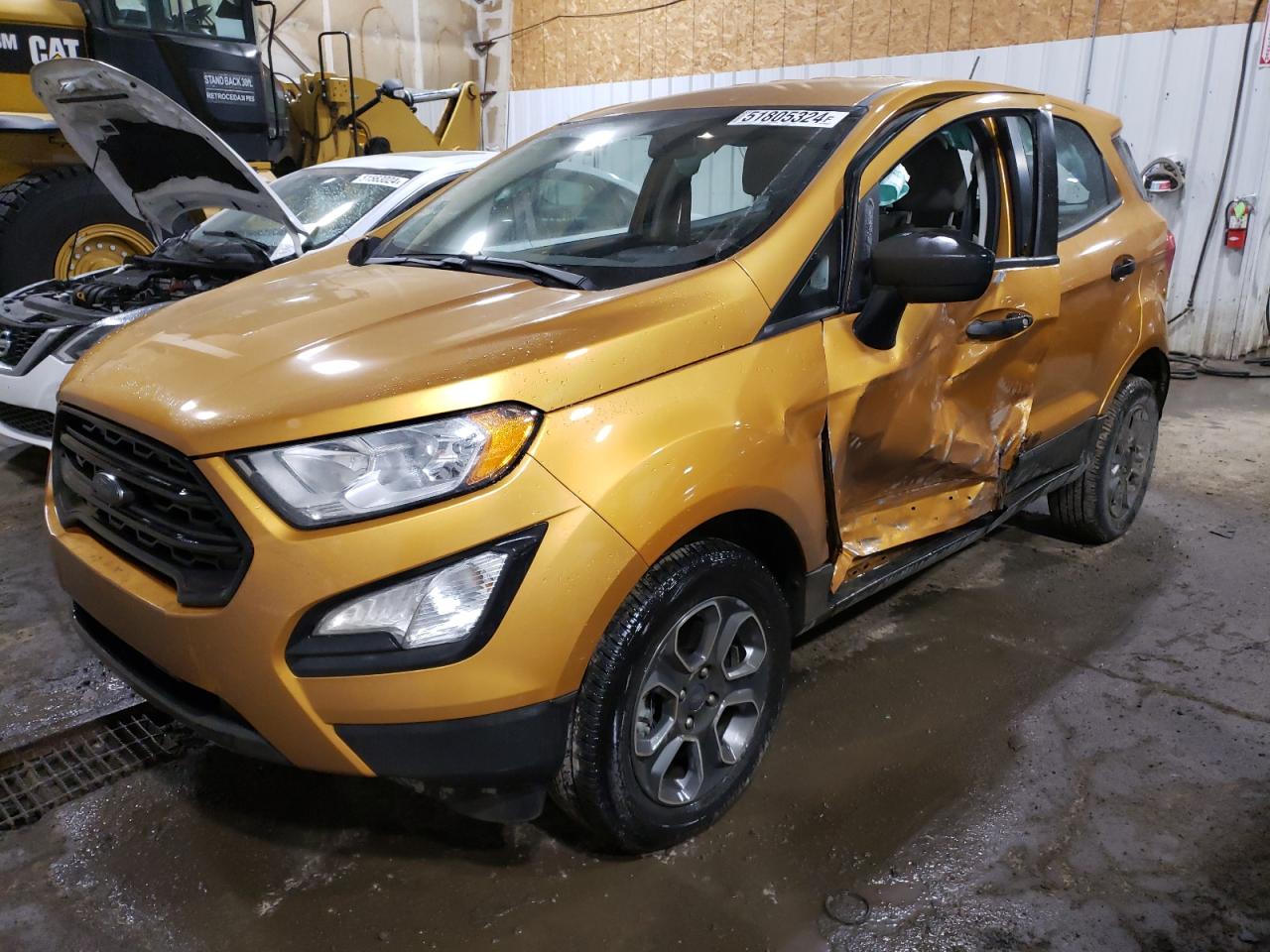 2022 FORD ECOSPORT S VIN:MAJ6S3FL8NC458209