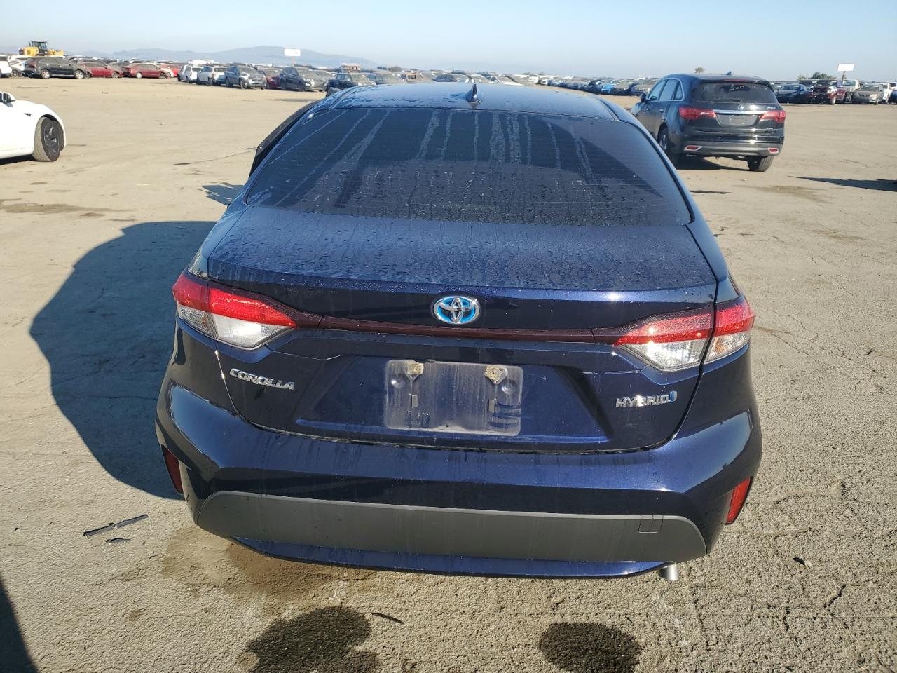 2022 TOYOTA COROLLA LE VIN:JTDEAMDE6NJ058180