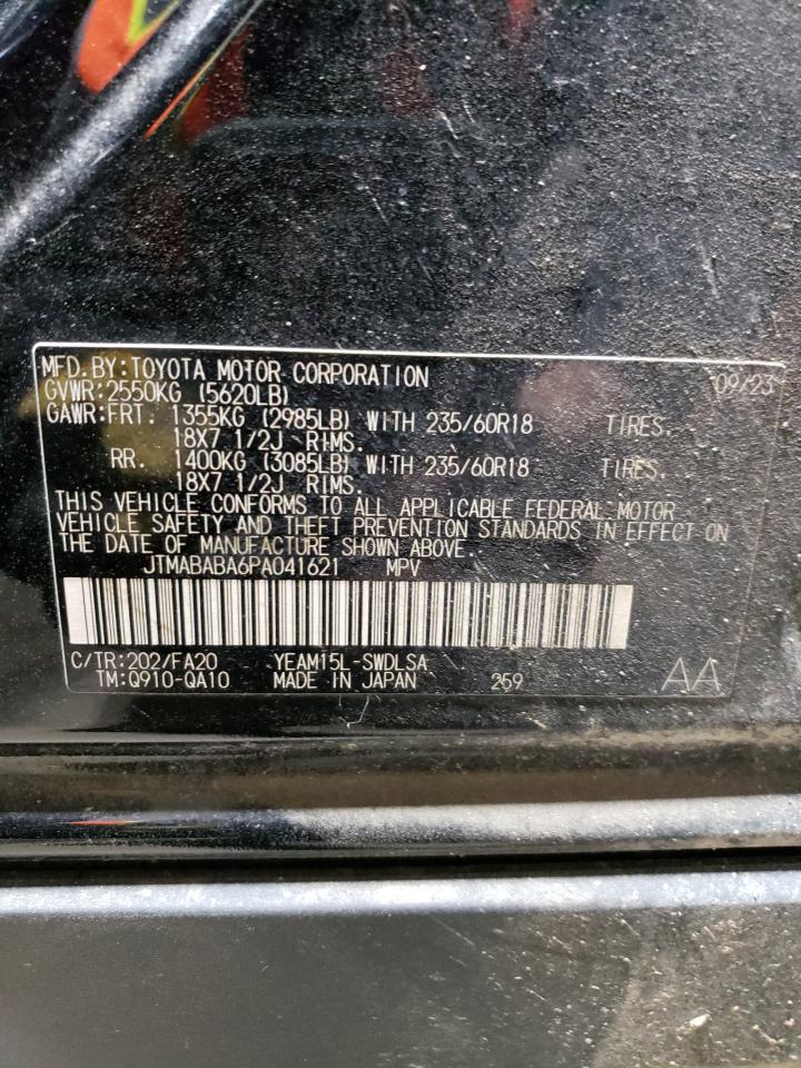 2023 SUBARU SOLTERRA PREMIUM VIN:JTMABABA6PA041621