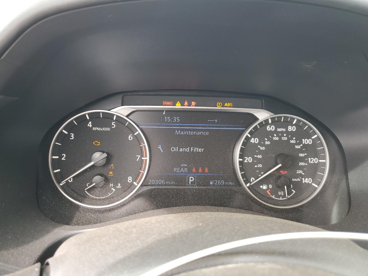 2023 NISSAN ALTIMA SV VIN:1N4BL4DV6PN379473