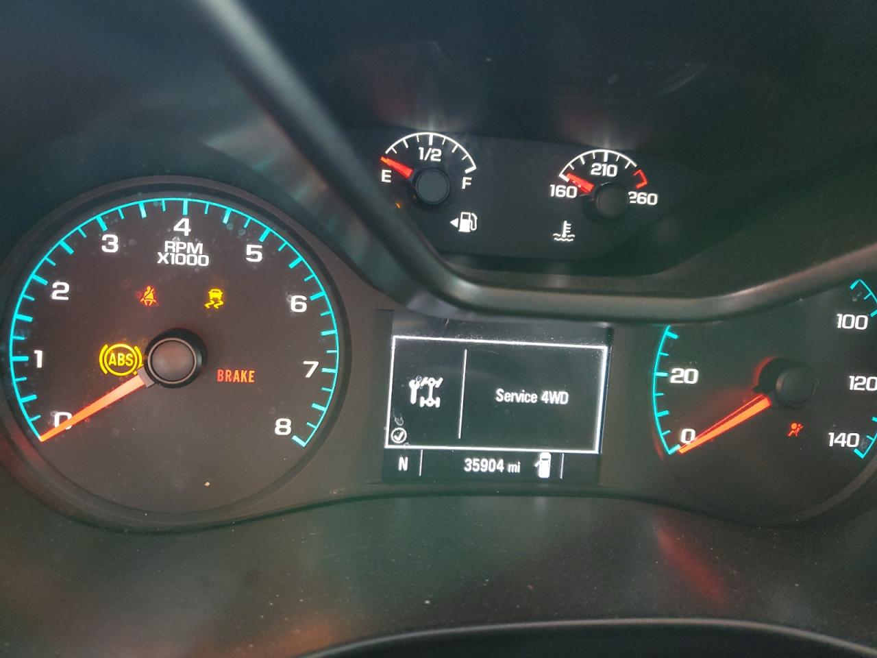 2022 GMC CANYON AT4 VIN:1GTG6FEN1N1110836