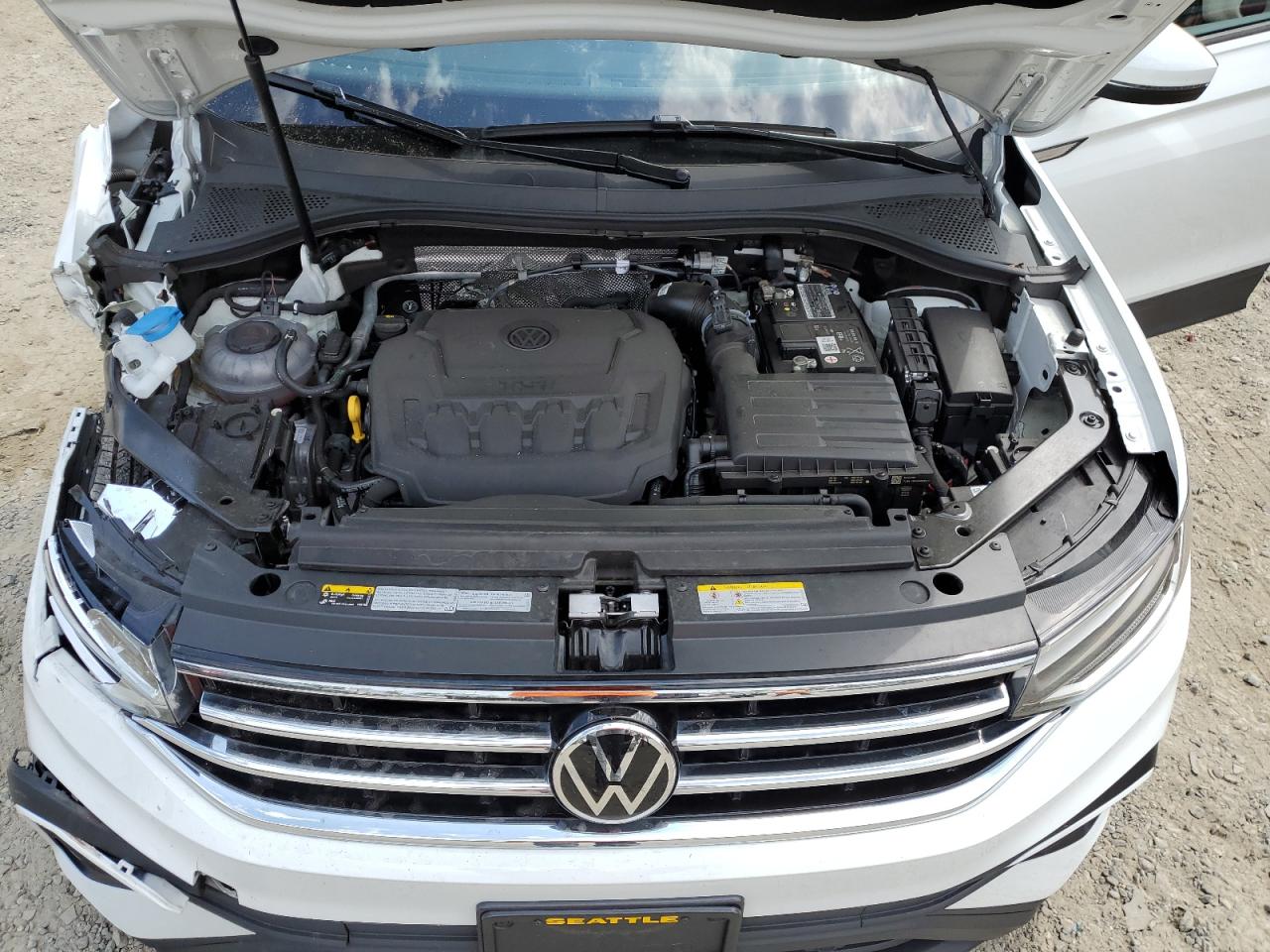 2022 VOLKSWAGEN TIGUAN S VIN:3VV0B7AX6NM031032