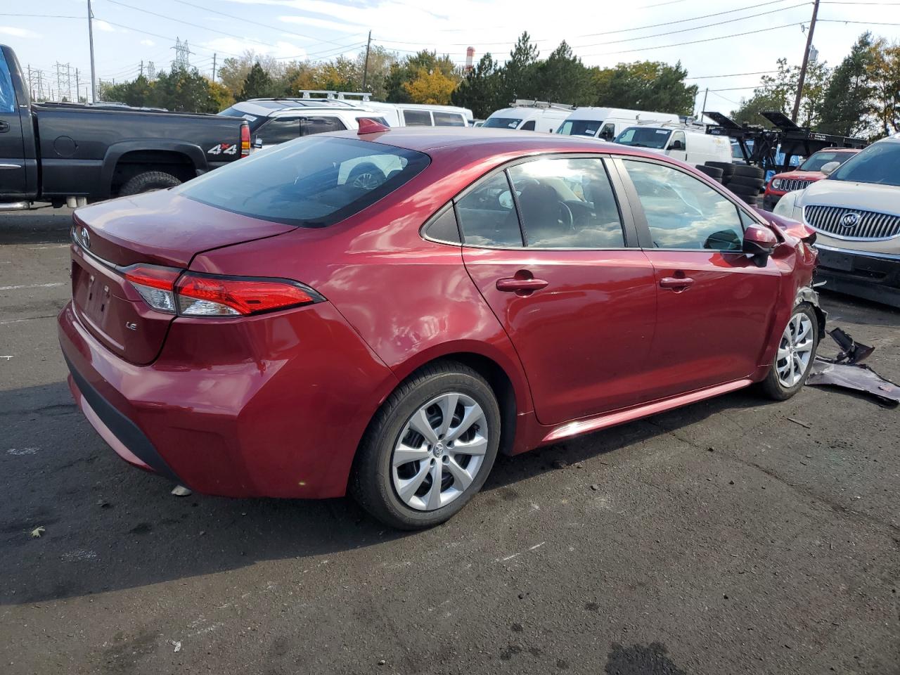 2022 TOYOTA COROLLA LE VIN:5YFEPMAE6NP364200