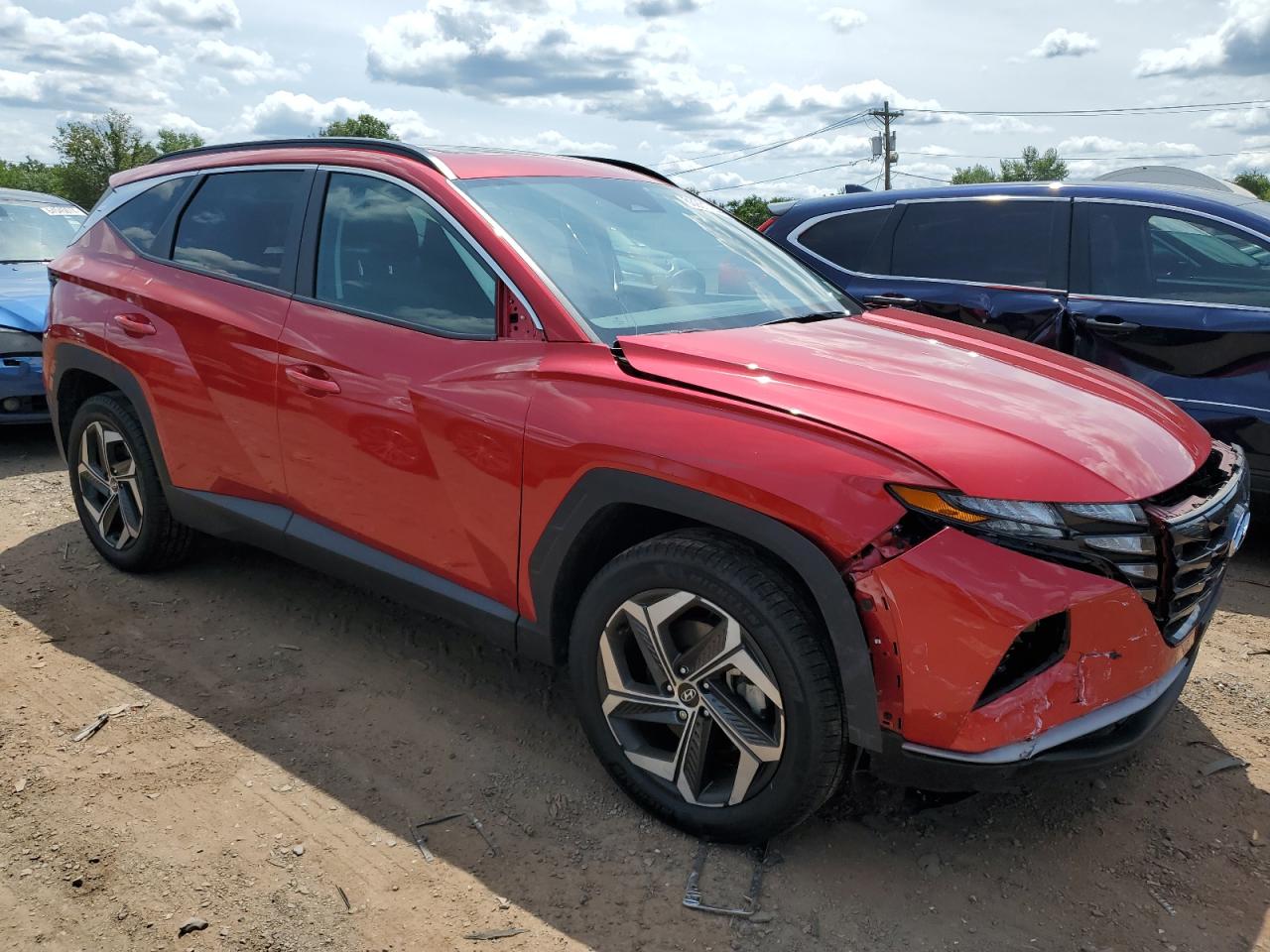 2022 HYUNDAI TUCSON SEL VIN:5NMJFCAE7NH116169