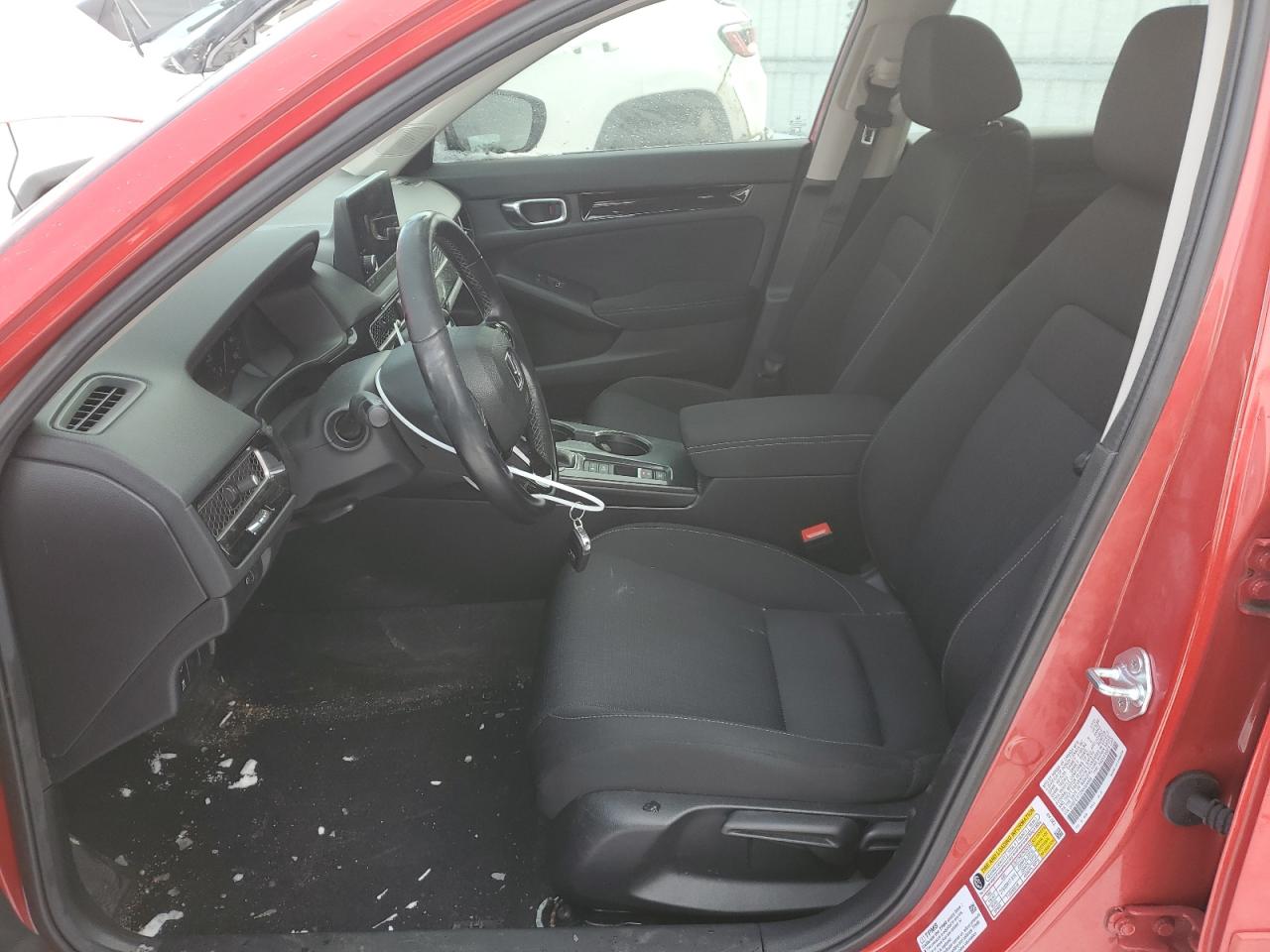 2022 HONDA CIVIC EX VIN:2HGFE1F72NH304568