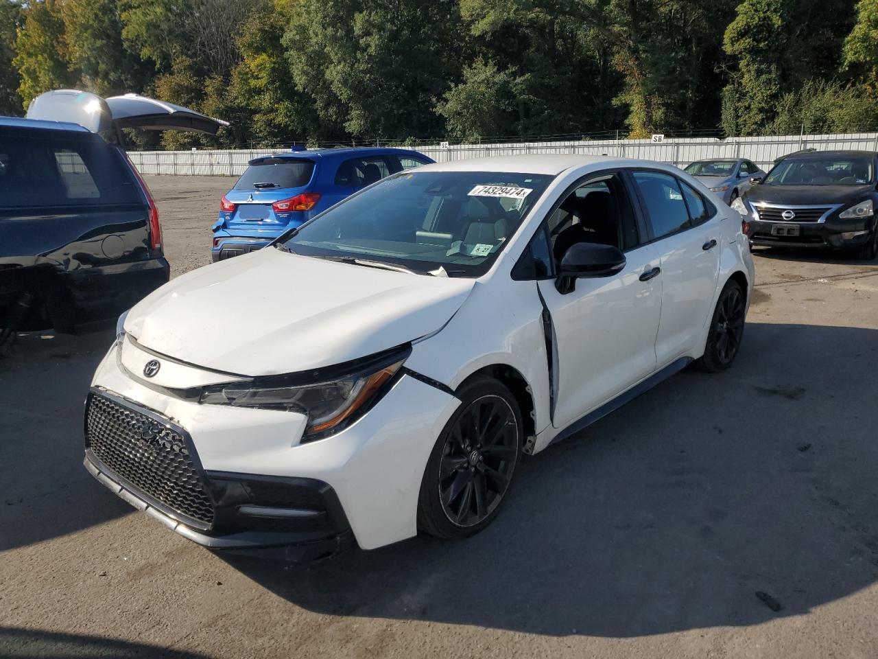 2022 TOYOTA COROLLA SE VIN:5YFS4MCE2NP114249