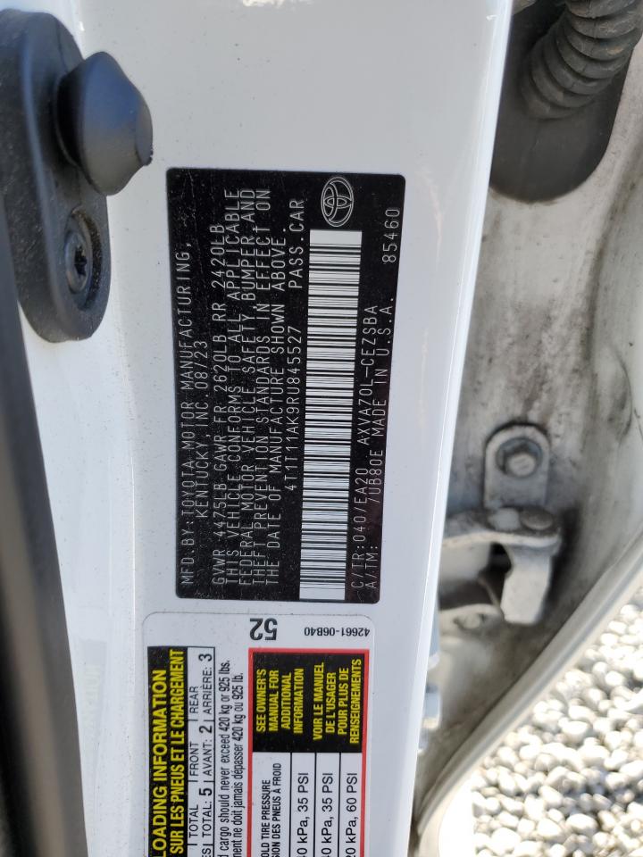 2024 TOYOTA CAMRY SE NIGHT SHADE VIN:4T1T11AK9RU845527