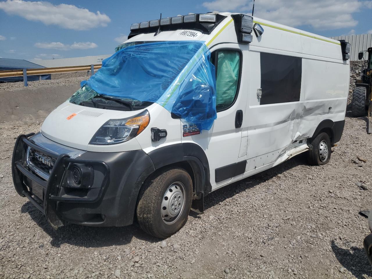 2022 RAM PROMASTER 3500 3500 HIGH VIN:3C6MRVHG0NE140027