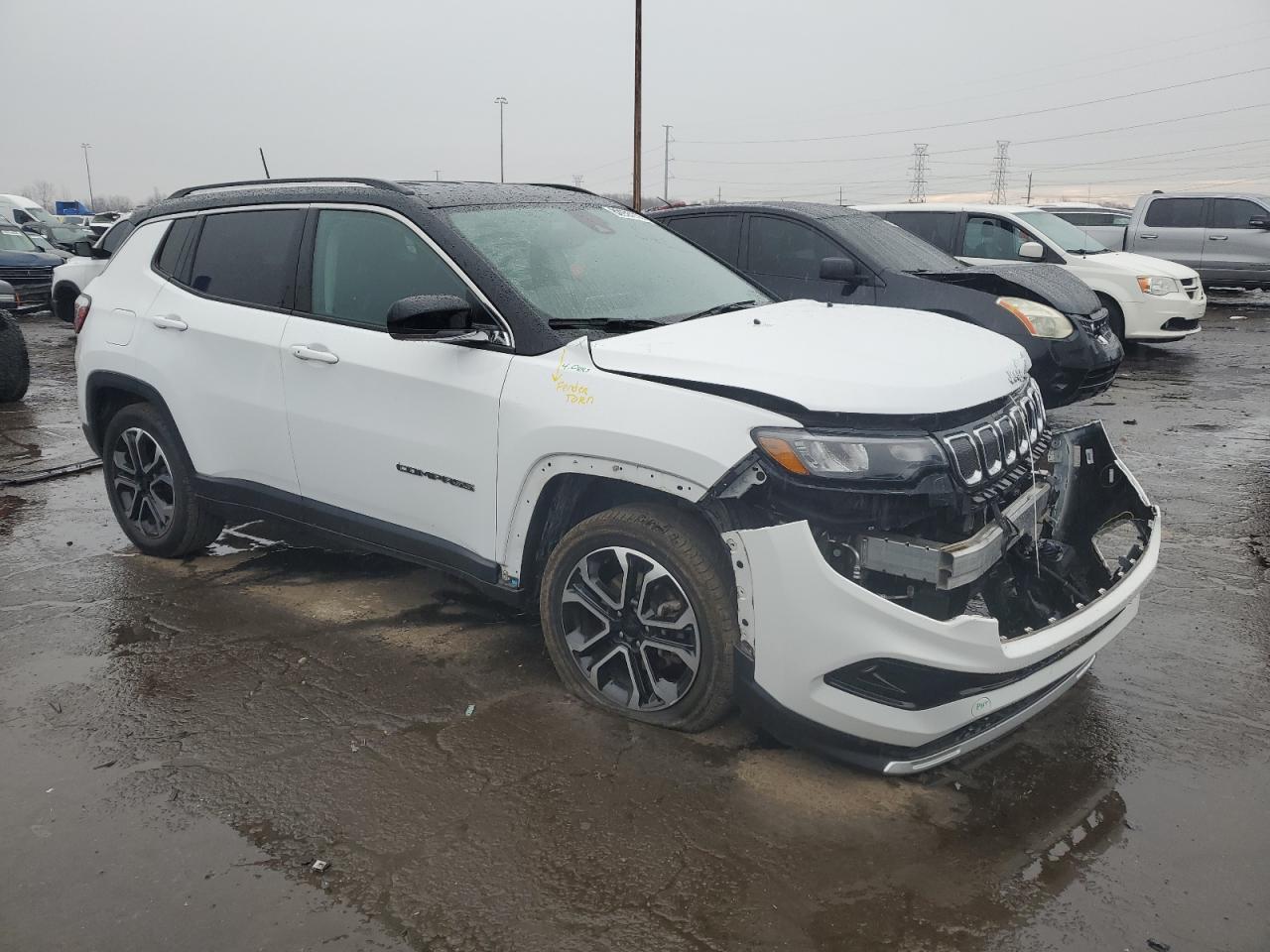 2022 JEEP COMPASS LIMITED VIN:3C4NJDCB3NT134258
