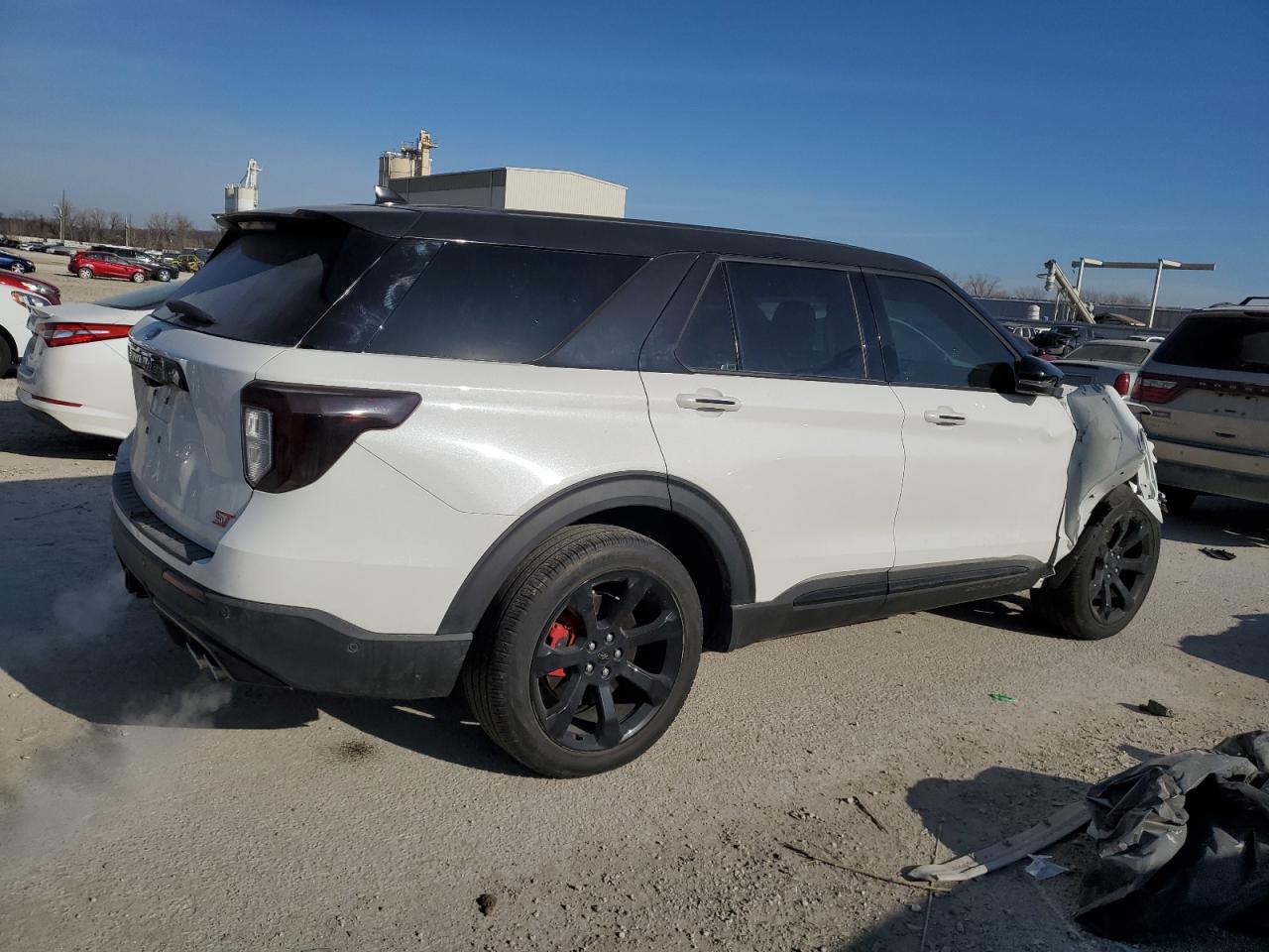 2022 FORD EXPLORER ST VIN:1FM5K8GC0NGA97838