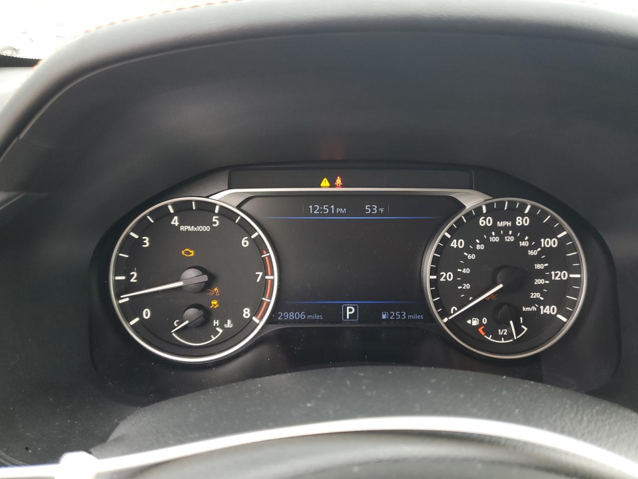 2022 NISSAN ALTIMA SR VIN:1N4BL4CV1NN350316