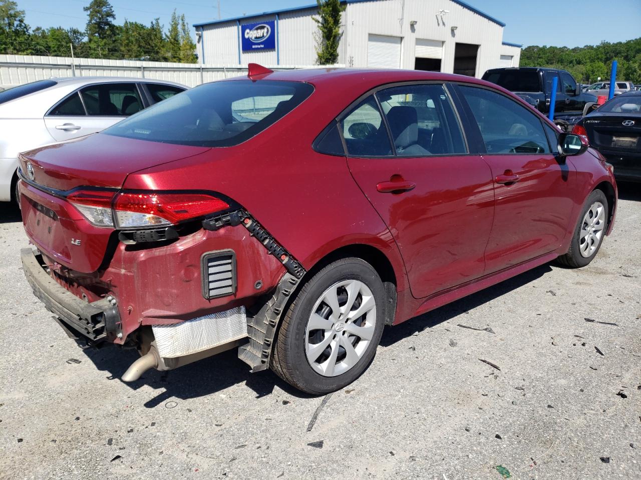 2022 TOYOTA COROLLA LE VIN:5YFEPMAE2NP332263