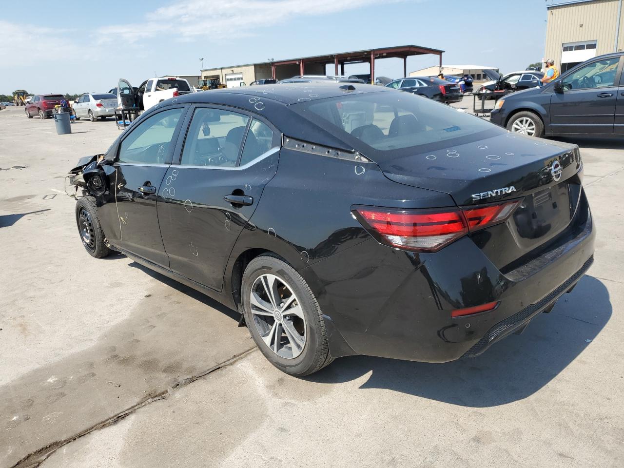 2022 NISSAN SENTRA SV VIN:3N1AB8CV7NY258231