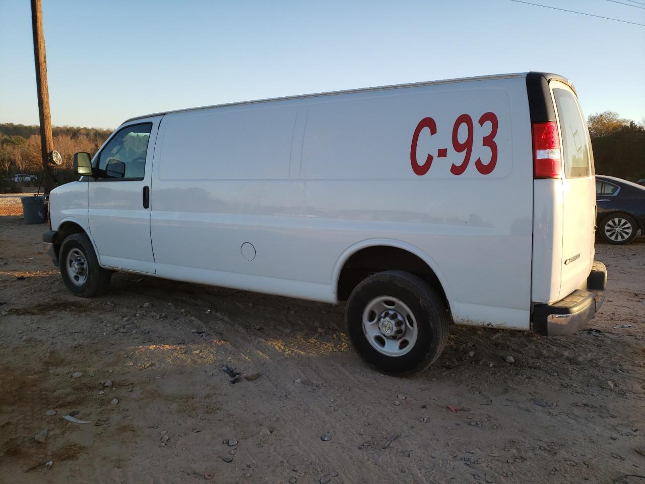 2023 CHEVROLET EXPRESS G2500  VIN:1GCWGBFP4P1245877