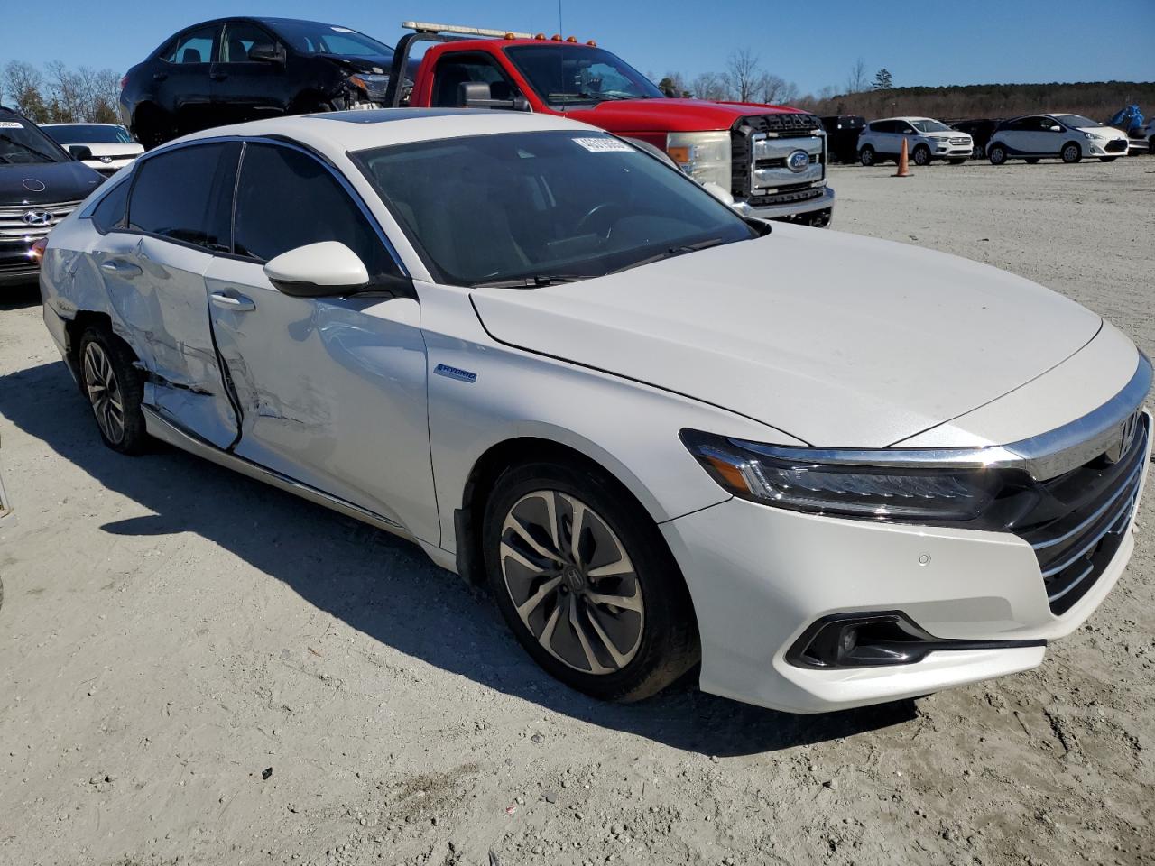 2022 HONDA ACCORD HYBRID EXL VIN:1HGCV3F56NA024082