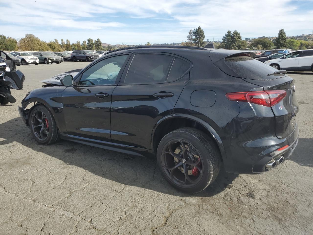 2022 ALFA ROMEO STELVIO QUADRIFOGLIO VIN:ZASPAKEV3N7D46013