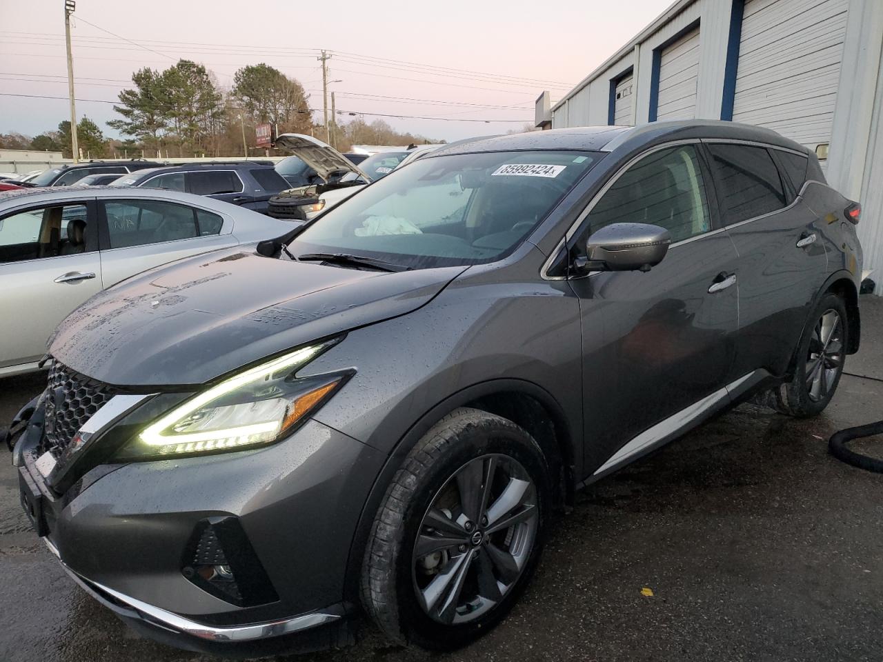 2022 NISSAN MURANO PLATINUM VIN:5N1AZ2DJ6NC118855