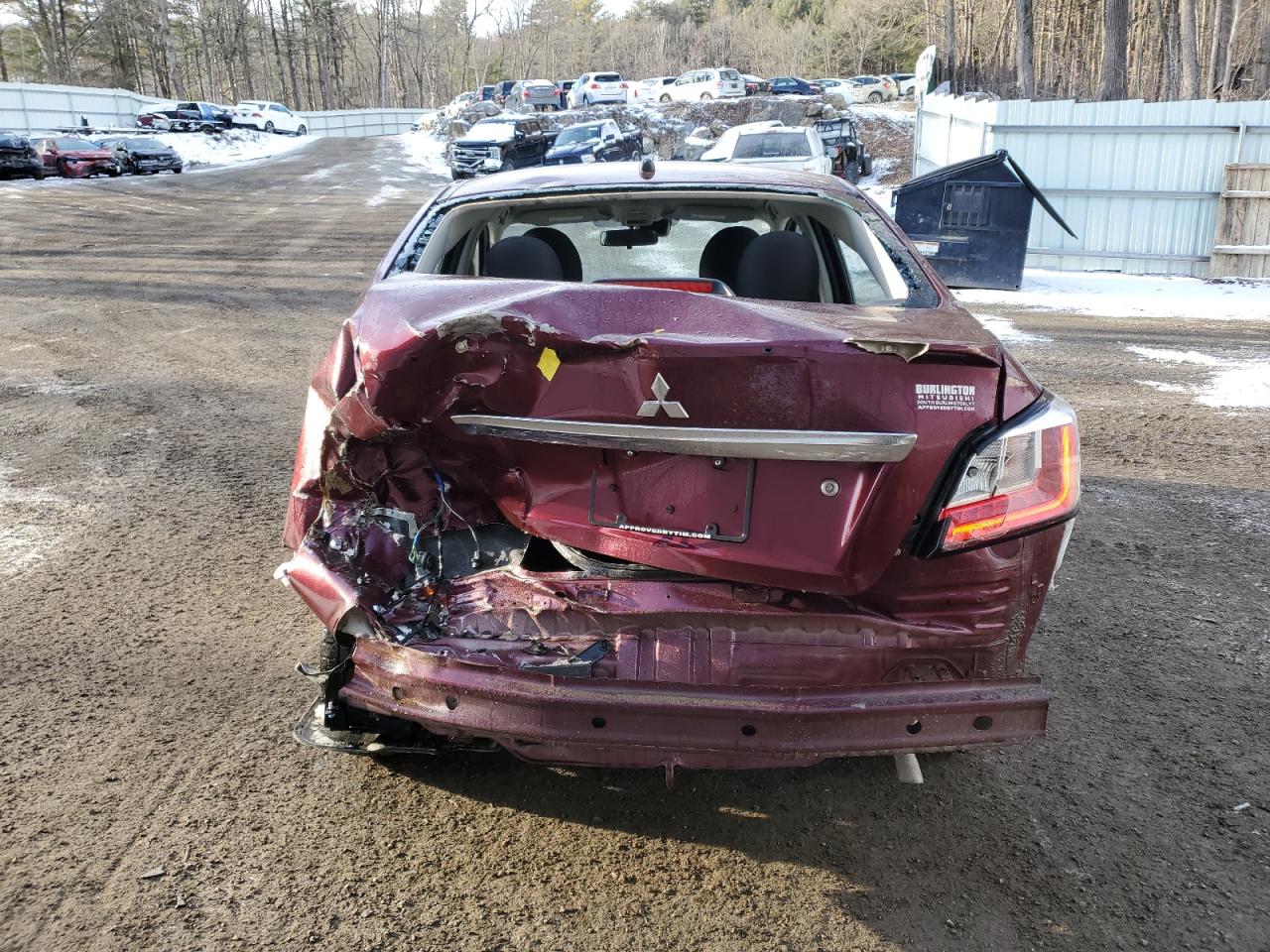 2024 MITSUBISHI MIRAGE G4 ES VIN:ML32FUFJ6RHF05690