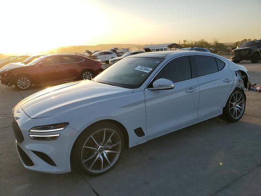 2022 GENESIS G70 BASE VIN:KMTG34TA7NU103693