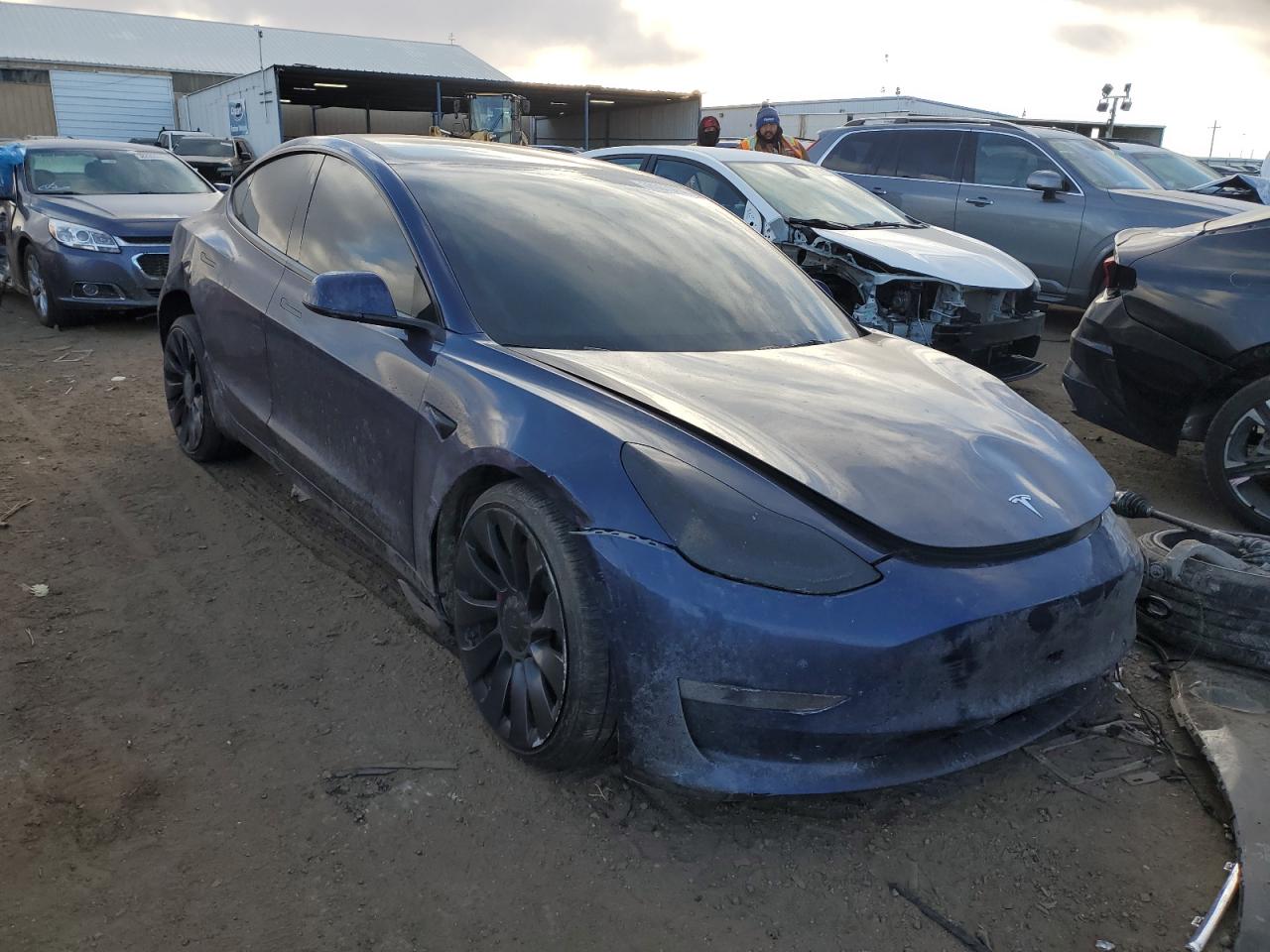 2022 TESLA MODEL 3  VIN:5YJ3E1EC7NF274554