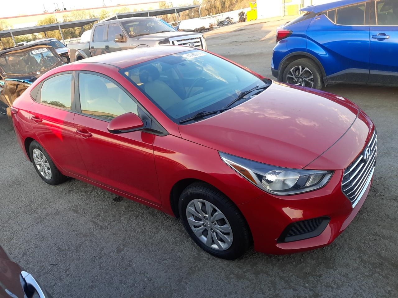 2022 HYUNDAI ACCENT SE VIN:3KPC24A69NE168235