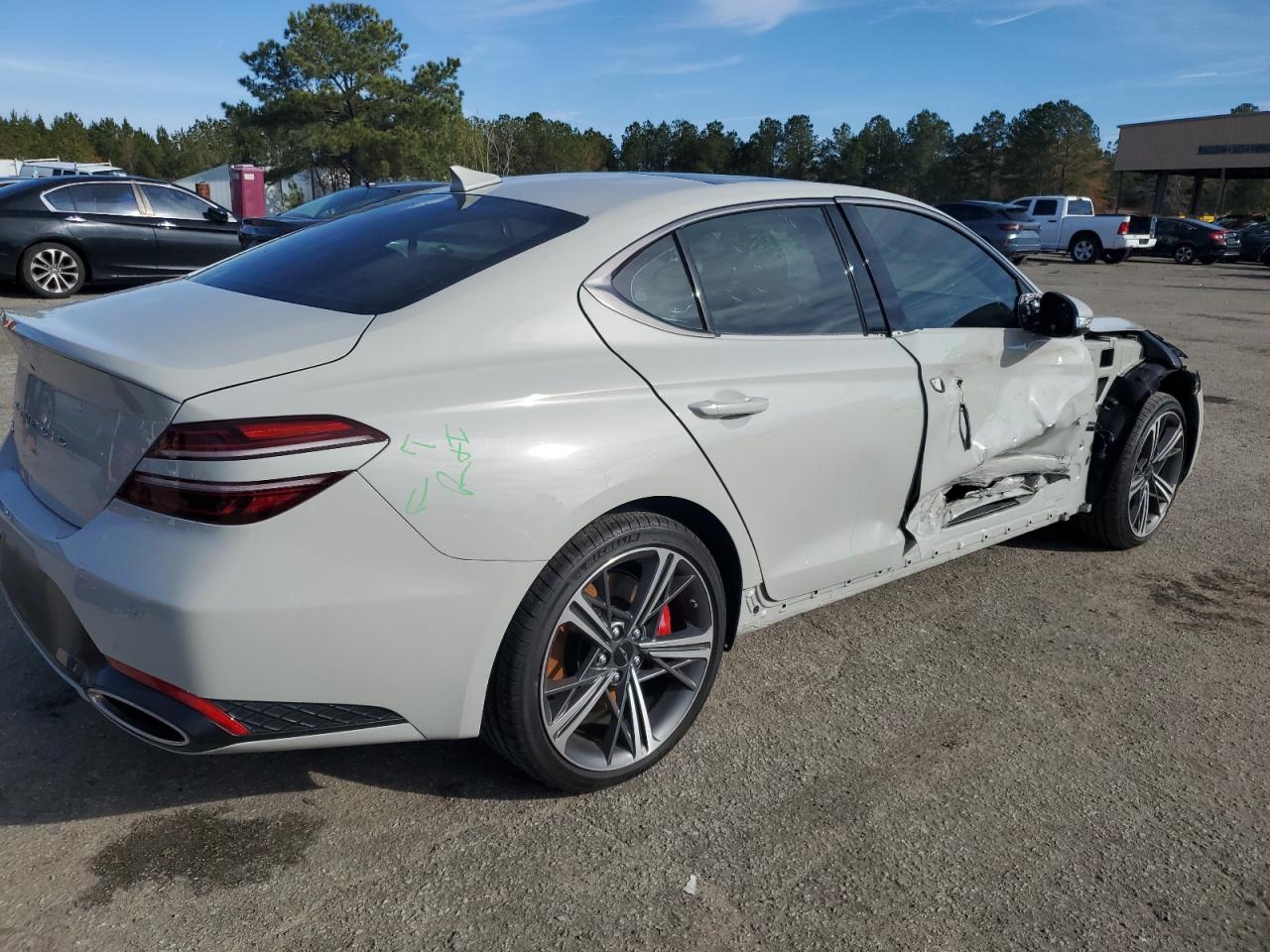 2024 GENESIS G70 BASE VIN:KMTG34SC5RU136362