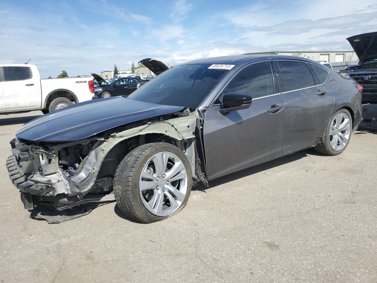 2022 ACURA TLX TECHNOLOGY VIN:19UUB5F49NA003842