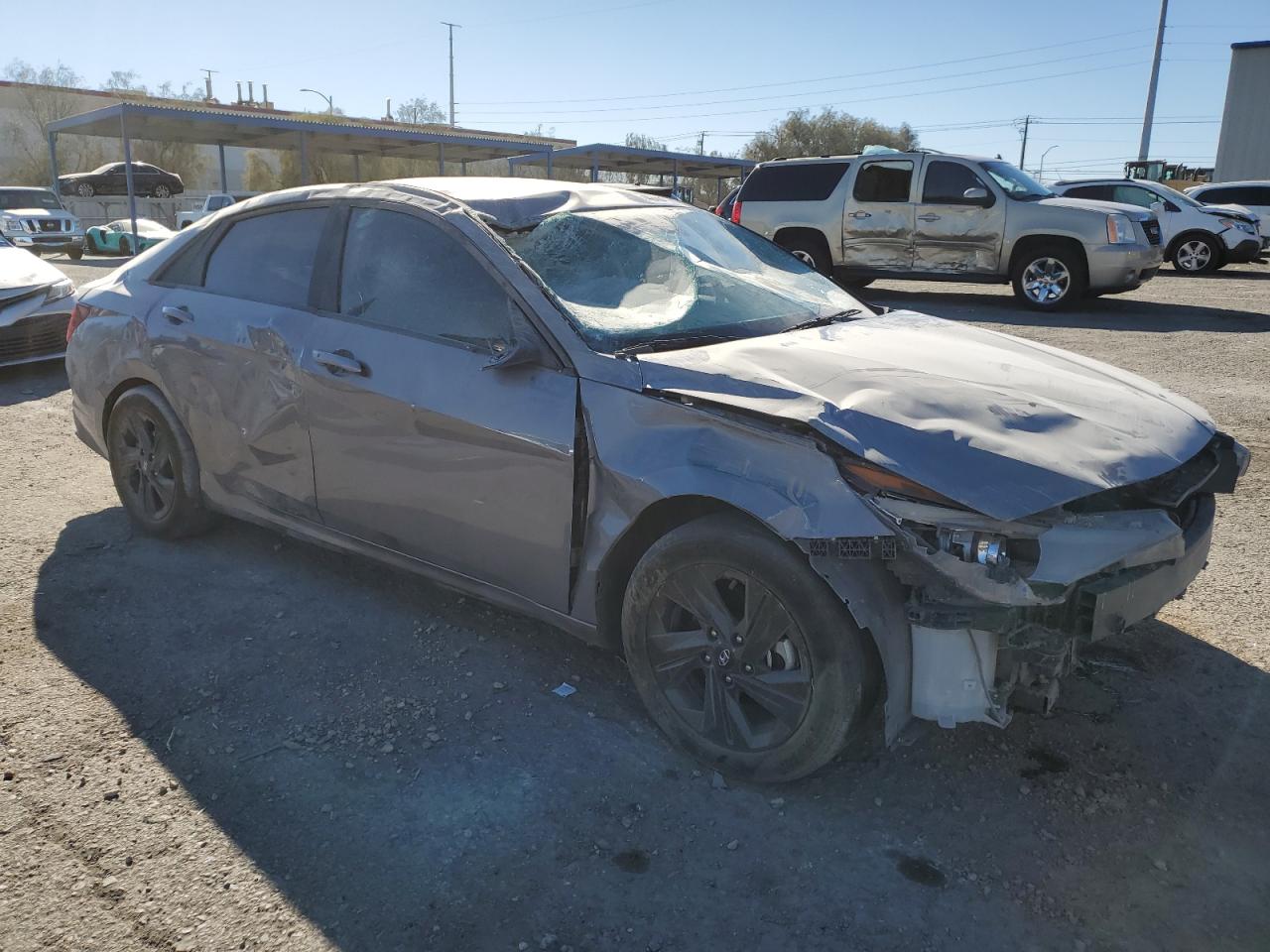 2023 HYUNDAI ELANTRA BLUE VIN:KMHLM4AJ9PU050569