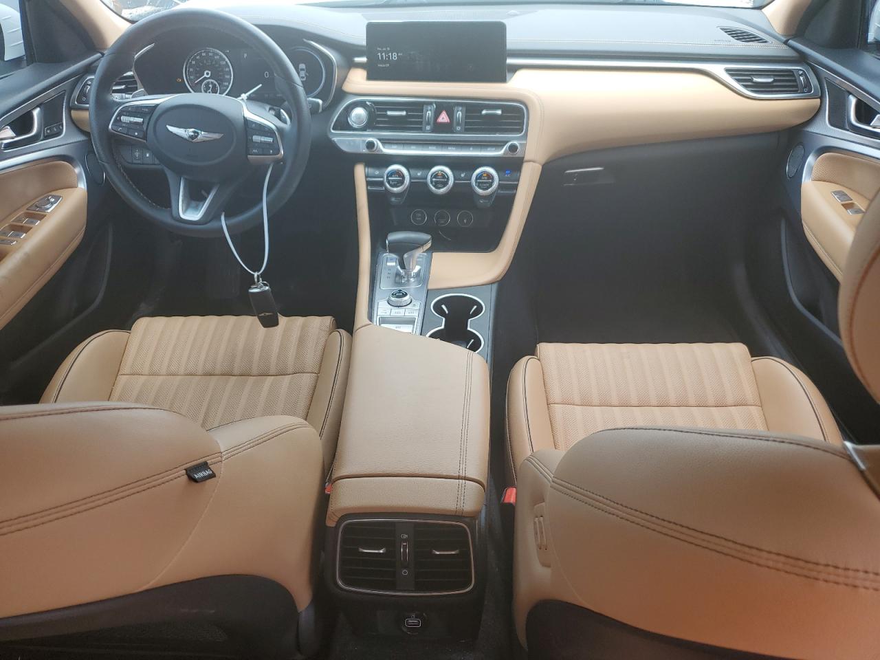 2022 GENESIS G70 BASE VIN:KMTG34TA5NU101506