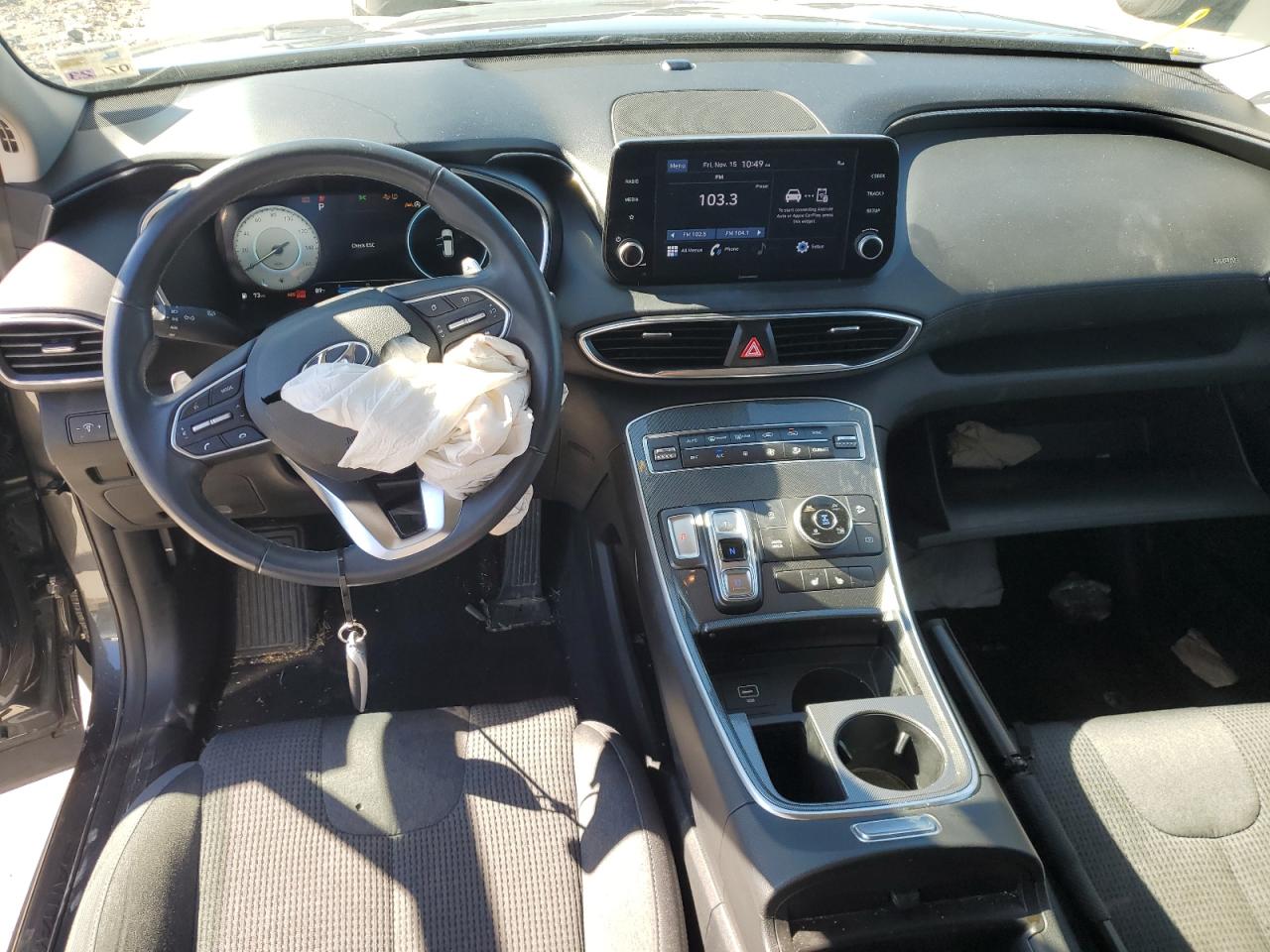 2022 HYUNDAI SANTA FE SEL VIN:5NMS6DAJ5NH480193