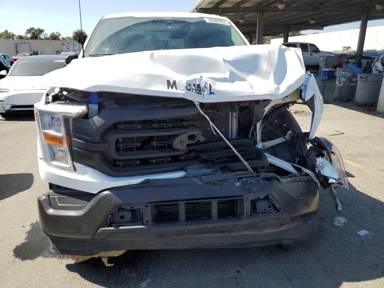 2022 FORD F150 SUPER CAB VIN:1FTEX1CP5NKF28807